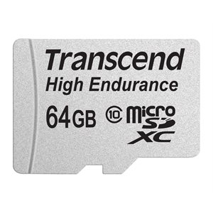 Transcend 64GB High Endurance microSDXC/SDHC Class10