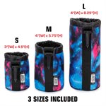 ACCESSORY POWER USA Gear FlexARMOR Protective Lens Pouch Case Set - Small Medium and Large - Galaxy