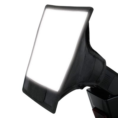 ACCESSORY POWER USA GEAR TrueSHOT Flash Diffuser Light Softbox Black