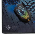 ACCESSORY POWER ENHANCE Infiltrate XL Fabric Mouse Pad - Features an extra large 12.6" x 10.6" *Blk*