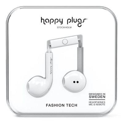Happy Plugs Earbud Plus White