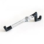 KEKO Polycarbonate Arm with Elastomer Ends - CLEAR