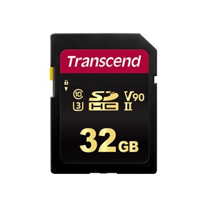 TRANSCEND 32GB SDHC Class3 UHS-II Card MCL Chips