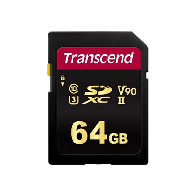 TRANSCEND 64GB SDHC Class3 UHS-II Card MCL Chips 285R/180W