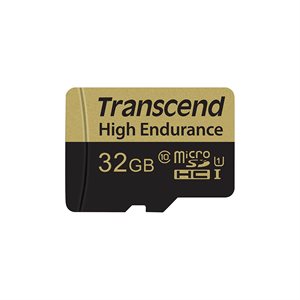 TRANSCEND 32GB USD Card (Class 10) Video Recording