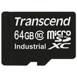 TRANSCEND 64GB Ind. microSDXC10 (No Adapter)