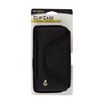 NITE IZE CLIP CASE HARDSHELL HORIZONTAL UNIVERSAL RUGGED HOLSTER - XXL - BLACK