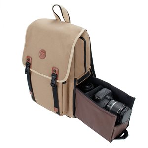 ACCESSORY POWER GOgroove Camera & Tablet Backpack *Tan*
