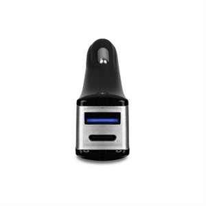 ALURATEK Type-C & Quick Charge 3.0 Car Charger for Smartphones and Tablets