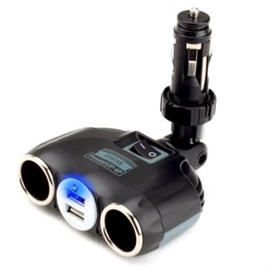 Accessory Power ReVIVE PowerUP 4P - 4 Port In Car Phone Charger and DC Adapter