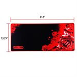 ACCESSORY POWER ENHANCE Pathogen XXL Fabric Mouse Pad RED