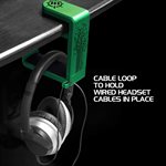 ACCESSORY POWER ENHANCE HEADPHONE MOUNT GREEN