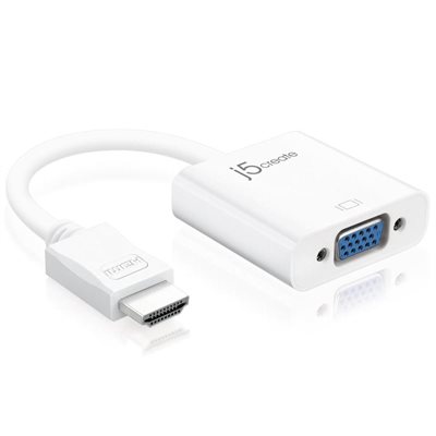 J5CREATE - JDA213 - Adaptateur HDMI vers VGA