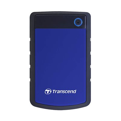 TRANSCEND 4TB 2.5" Portable HDD StoreJet H3 Blue Anti-shock