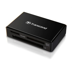 TRANSCEND All-in-1 Multi Memory Card Reader USB 3.0/3.1 Gen 1 Black