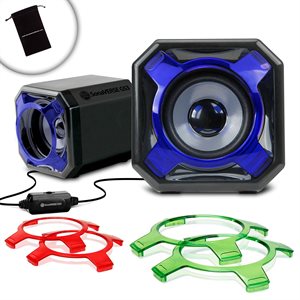 ACCESSORY POWER GOgroove SonaVERSE GS3 USB Computer Speakers