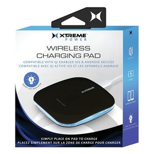 XTREME (5 Watt) Wireless Charger w/ Qi BLACK