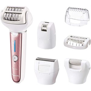 PANASONIC RECHARGEABLE WET/DRY 9 PIECE EPILATOR SET