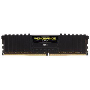 CORSAIR VENGEANCE LPX 32GB (1x32GB) DDR4 2666 (PC4-21300) C16 1.2V Desktop Memory - Black