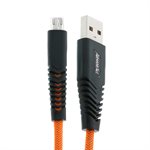 ARMORALL 6ft Micro USB Cable Orange