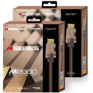 MONSTER MSERIES M2 HDMI 1.5M 25GBPS