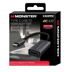 MONSTER Essentials USB-C to HDMI Adapter