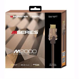 Monster - Mseries M2 HDMI 25GBPS - 16ft
