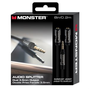 MONSTER Essentials 3.5 mm headphone splitter