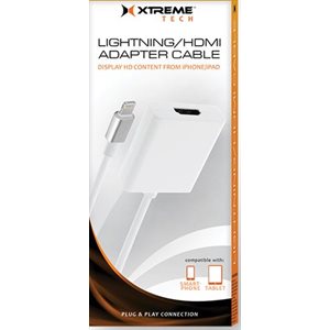 Xtreme - Adaptateur Lightning vers HDMI