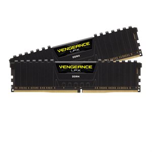 CORSAIR VENGEANCE LPX 32GB (2x16GB) DDR4 3200 (PC4-25600) C16 1.35V Desktop Memory - Black