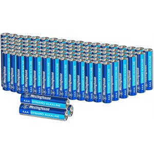 Westinghouse AAA LR03 Dynamo Alkaline Battery (48pcs in storage plastic box)