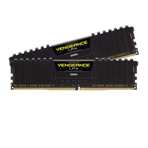 CORSAIR VENGEANCELPX 16GB (2x 8GB) DDR4 3600 (PC4-28800) C181.35V Desktop Memory -Black