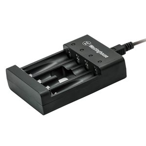 Westinghouse 4 Channel AA/AAA Battery Charger with USB Cable