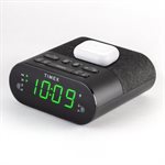 Timex - Radio-réveil FM sans fil et chargement USB - TW500