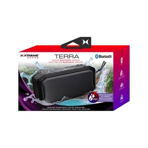 Xtreme TERRA Rugged Bluetooth Speaker - Black