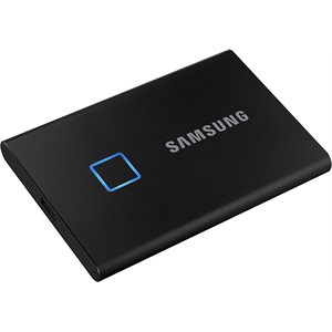 SAMSUNG 3D V-Nand 3bit MLC USB 3.2 Gen. 2 T7 Touch 1TB Portable SSD - Black