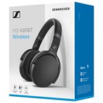 Sennheiser - HD 450BT Bluetooth 5.0 Wireless Headphone with Alexa Built-in - Black