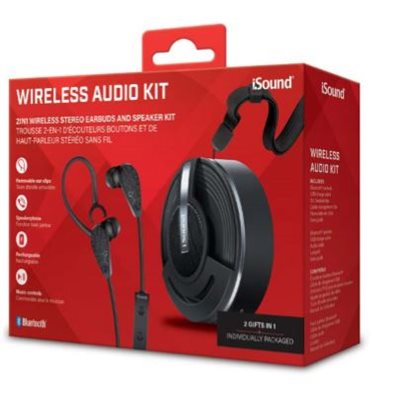 ISOUND WIRELESS AUDIO KIT - Red