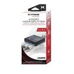 XTREME HDMI 4-Way Splitter W/ Power Ad