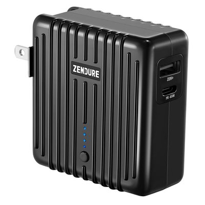 Zendure MIX GO 2-in-1 Power Bank and Charger with 45W PD(5000mAh) Black  ENG Only PKG