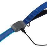 NITE IZE NiteDog Rechargeable LED Leash - Blue/Blue LED