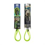 NITE IZE NiteDog Rechargeable LED Leash - Lime/Green LED