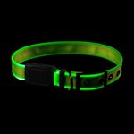 NITE IZE NiteDog Rechargeable LED Collar - L - Lime/Green LED