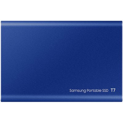 SAMSUNG USB 3.2 Gen. 2 T7 500GB Portable SSD - Blue