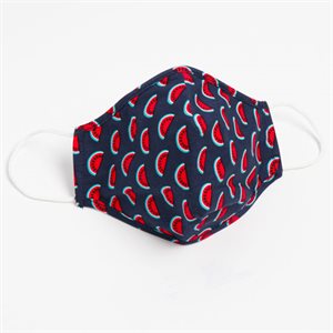 Masques pour enfant lavables et réutilisables en tissu HORST (Coton) Rouge XS (Paquet de 5)