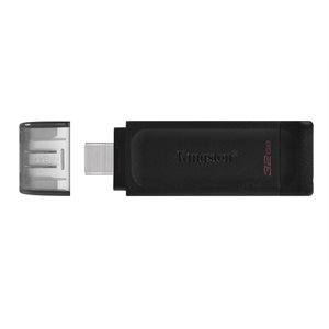 Kingston 32GB USB-C 3.2 Gen 1 DataTraveler 70 Canada Retail