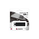 Kingston 64GB USB-C 3.2 Gen 1 DataTraveler 70 (Canada Retail)