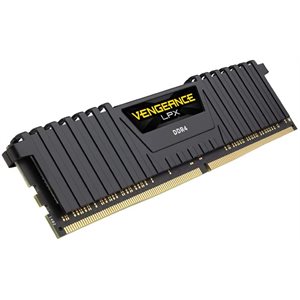 Corsair VENGEANCE LPX 8GB (1X8GB) DDR4 3600 (PC4-28800) C18 Optimized for AMD Ryzen - BLAC