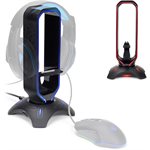 ACCESSORY POWER - ENHANCE 3-In-1 Headset Stand Black