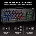 ACCESSORY POWER - ENHANCE - Infiltrate KL2 Membrane Keyboard